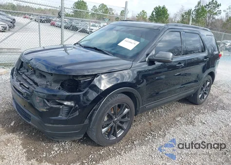 2018 Ford Explorer Xlt z USA, uszkodzony, nr VIN 1FM5K7D85JGB39540